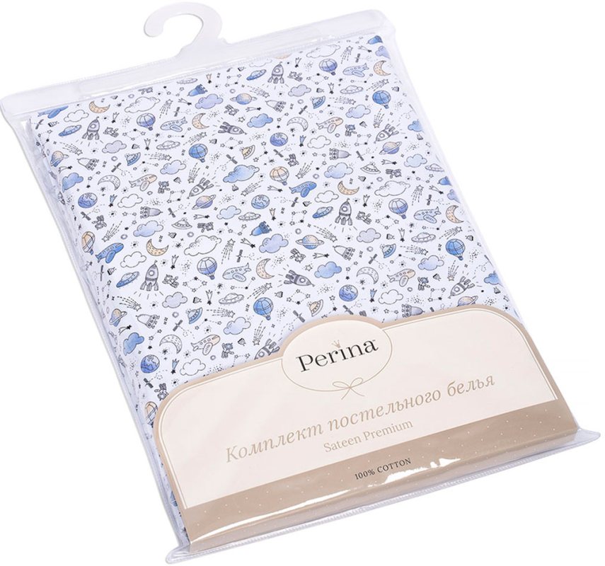 Комплект постельного белья для детей Perina Lovely Dream Cosmo, 3 предмета