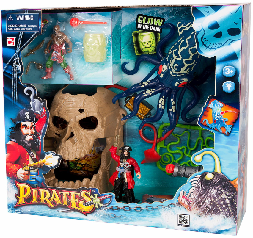 Игровой набор Chap Mei Пираты - Битва с гигантским кальмаром 505204