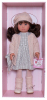 Кукла ASI Нелли в платье и вязаной кофточке 43 см