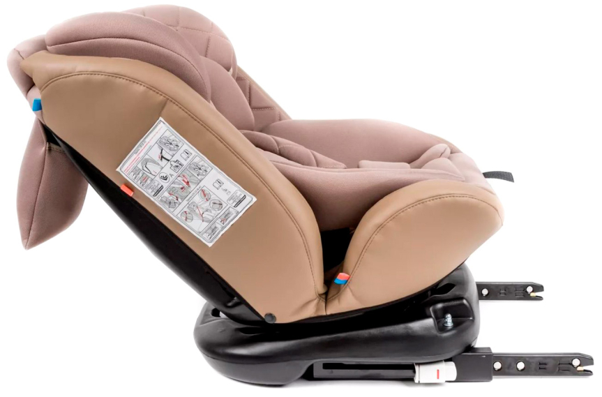 Автокресло группа 0/1/2/3 (0-36 кг) AmaroBaby Brilliant Isofix класс D, бежевый