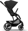 Детская коляска Balios S Lux BLK Cybex Moon Black с дождевиком