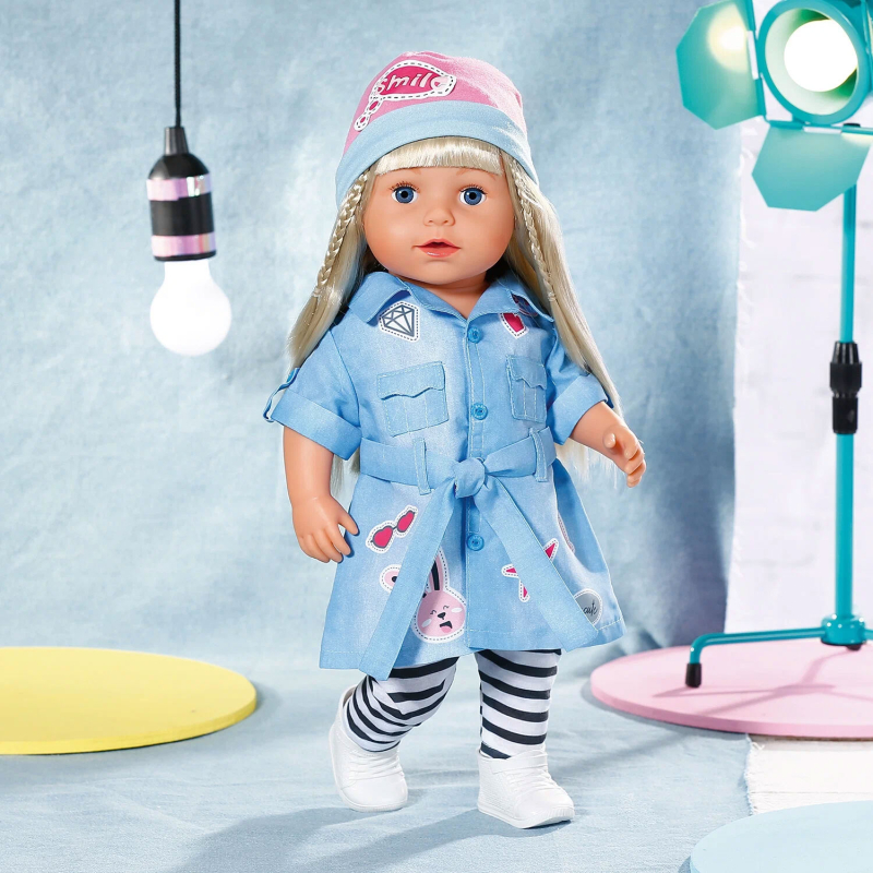 Набор одежды Baby Born Джинсовый для кукол 43 см, арт. 41288