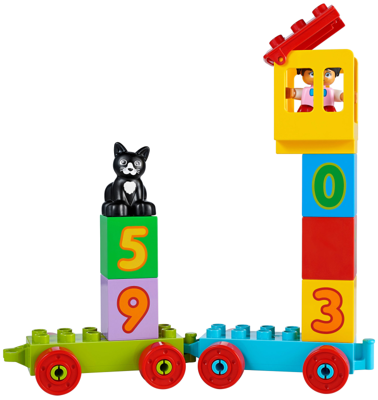 Конструктор LEGO DUPLO 10847 Поезд Считай и играй