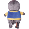 Мягкая игрушка Budi Basa Басик Baby в синей куртке с желтой отделкой 20 см