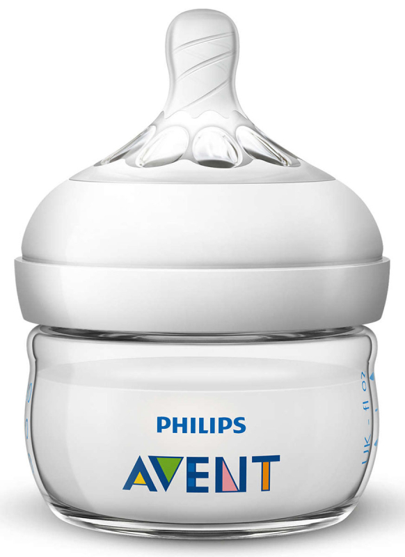 Бутылочка полипропиленовая Philips Avent Natural SCF039/17, 60 мл с рождения