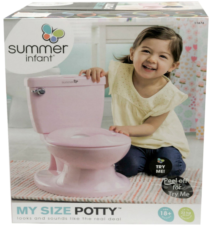 Summer Infant горшок My Size Potty розовый