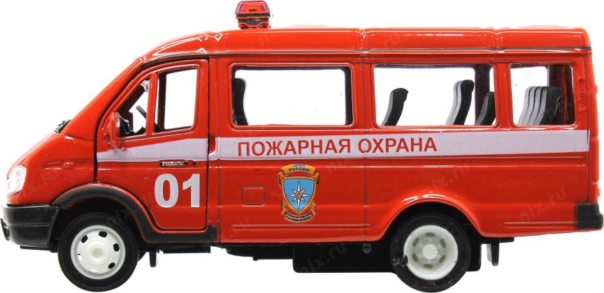 Микроавтобус Welly ГАЗель (42387AFS) 15 см