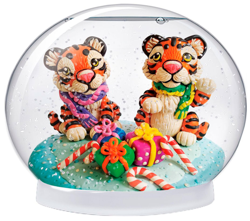 Набор для творчества Magic Moments mm-27 Волшебный шар Тигры с подарками