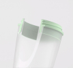 Бутылочка для кормления из силикона с держателем из пластика BORRN Feeding Bottle Зеленый 240 мл