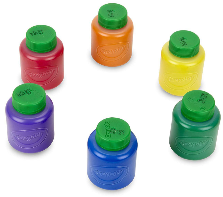 Набор из 6 ароматизированных смываемых детских красок Crayola
