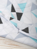 Наволочка к подушке для беременных AmaroBaby Exclusive Soft Collection  Треугольники 170х25 см