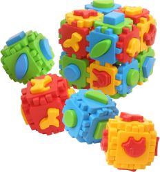 Игрушка куб Умный малыш, 48 элементов