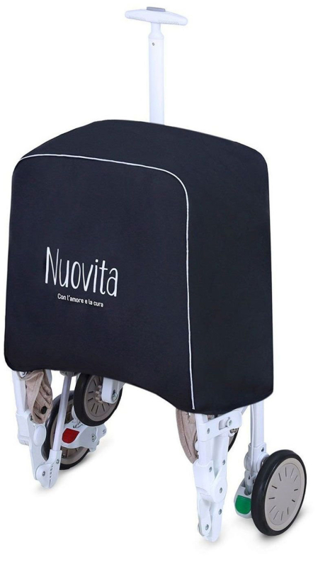 Прогулочная коляска Nuovita Giro Lux Beige, Bianco