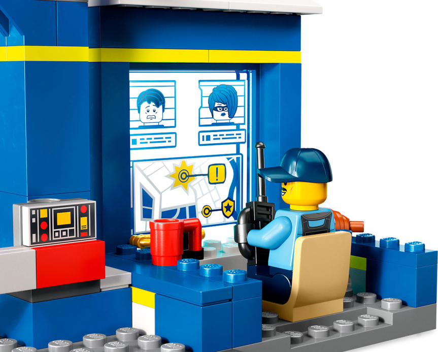 Конструктор Lego City Побег из полицейского участка