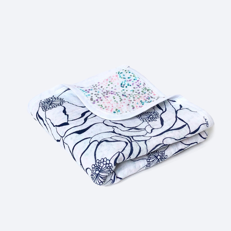 Муслиновое одеяло Mjolk Blossom 100x100 см