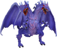 Игрушка фигурка Masai Mara двуглавый дракон серии Мир драконов, синий