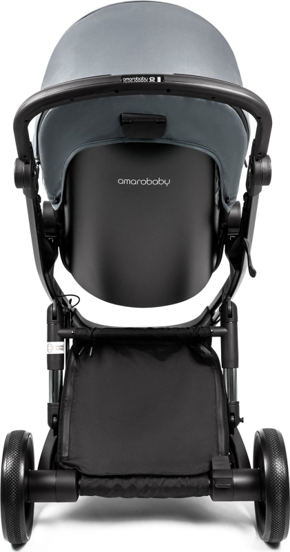 Коляска детская 2 в 1 Amarobaby Tutum, серая