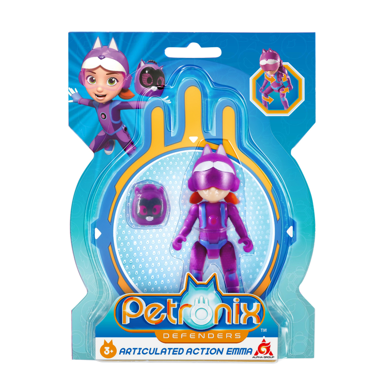 Игровой набор Petronix фигурка героя Эмма и рюкзак