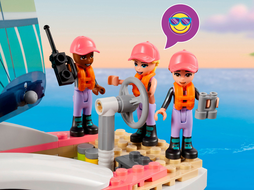Конструктор Lego Friends Приключения Стефани на яхте