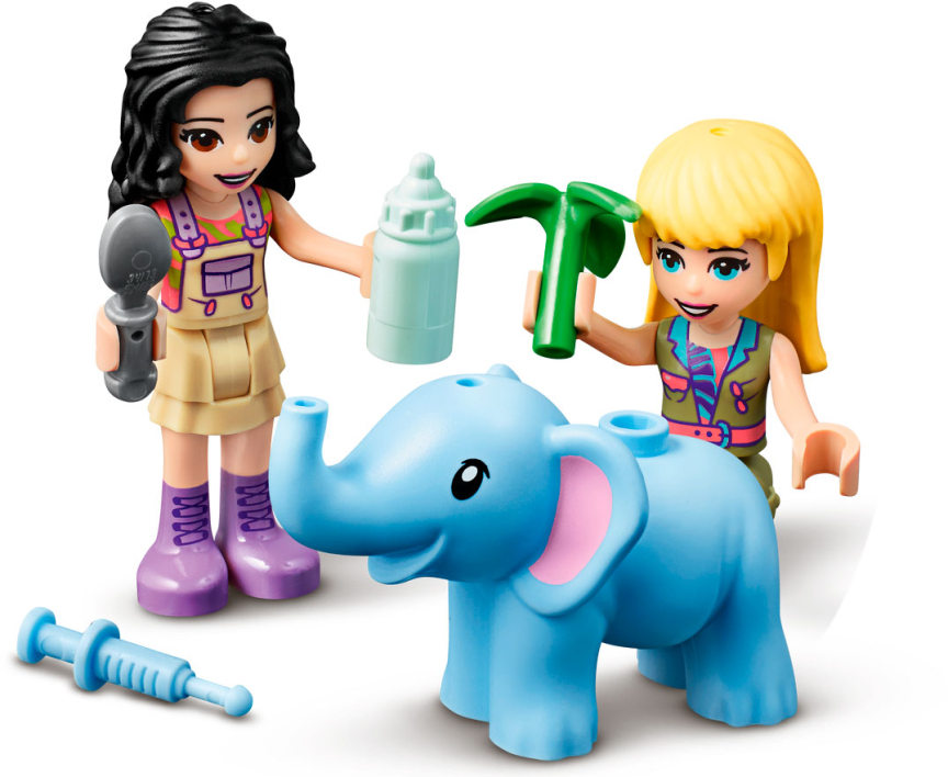 Конструктор Lego Friends 41421 Джунгли: спасение слонёнка