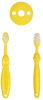 Набор Roxy Kids зубная щётка и щётка-массажёр для малышей жёлтый