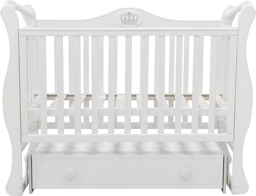 Кровать детская Incanto Richmond маятник универсальный с ящиком белый