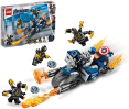 Конструктор LEGO Marvel Super Heroes 76123 Avengers Капитан Америка: Атака Аутрайдеров