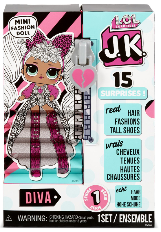 Кукла L.O.L. Surprise! J.K. Mini Fashion Doll- Diva, 570752