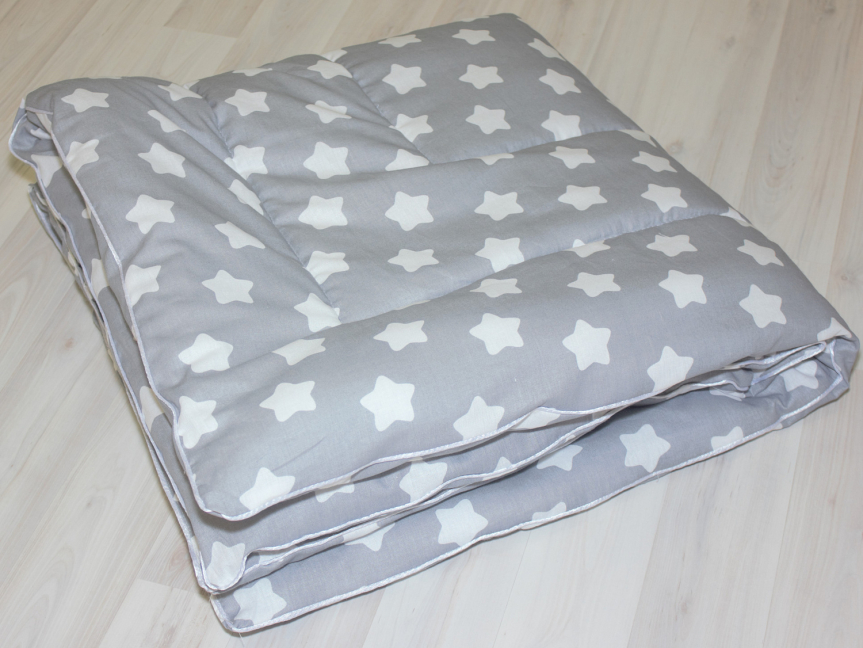 Одеяло Осьминожка стёганное холофайбер универсальное 120х120 см