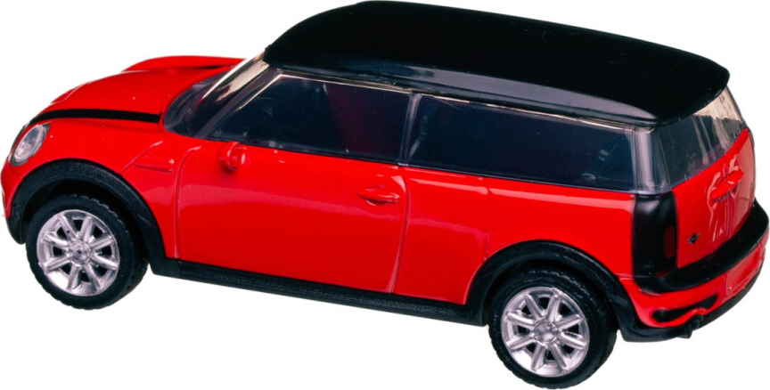 Машина металлическая Mini Clubman, масштаб 1:43, красная