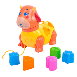 Каталка-игрушка Happy Snail Овечка Лилли 20HS01SSL разноцветный