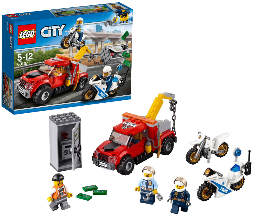 LEGO CITY Побег на буксировщике