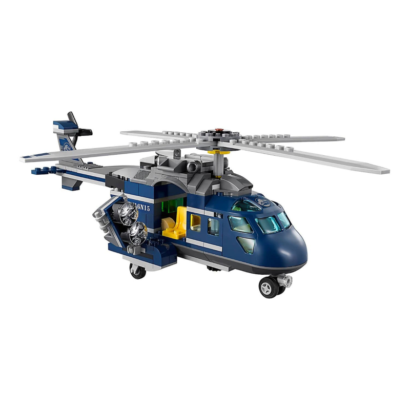 LEGO Jurassic World Погоня за Блю на вертолёте