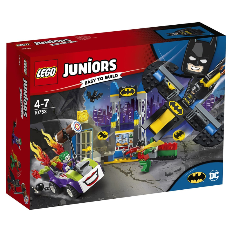 LEGO Juniors Нападение Джокера на Бэтпещеру