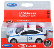 Легковой автомобиль Welly Lada Vesta ДПС (43727PB)