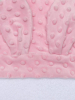 Полотенце детское с уголком AmaroBaby Honey Bunny розовый
