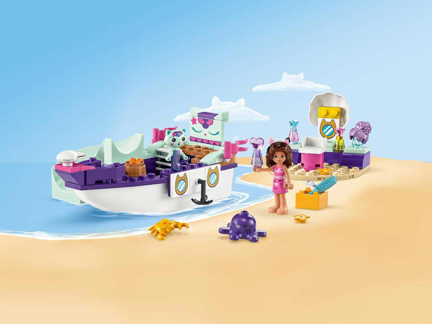 Конструктор Lego Gabby's Dollhouse Корабль и спа Габби и МерКэта