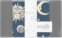 Набор платочков-слюнявчиков Mjolk Солнце и Луна, 20х20 см