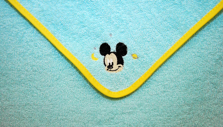Комплект для купания Polini kids Disney baby Микки Маус 2 предмета, бирюзовый