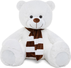 Мягкая игрушка Медведь Мартин Belaitoys, 140 см, цвет белый