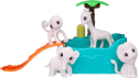 Набор для творчества Фигурки для раскраски, любимые животные в бассейне с душем, арт. WK-19011 