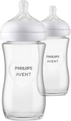 Бутылочка для кормления Natural Response Philips Avent, 240 мл, стекло, арт. SCY933/02 №2