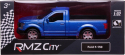 Машина металлическая RMZ City Ford F150 2018, инерционный механизм, синяя