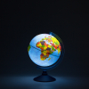 Глобус Globen физико-политический рельефный с подстветкой от батареек 250 мм