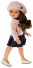 Кукла Эльвира в берете, брюнетка, 33 см
