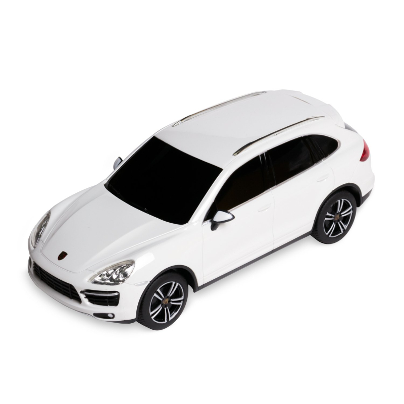 Легковой автомобиль Rastar Porsche Cayenne Turbo (46100) 1:24 18 см, белый