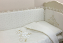 Набор в кроватку Little Star Королевская персона Карета 120x60 см 6 предметов
